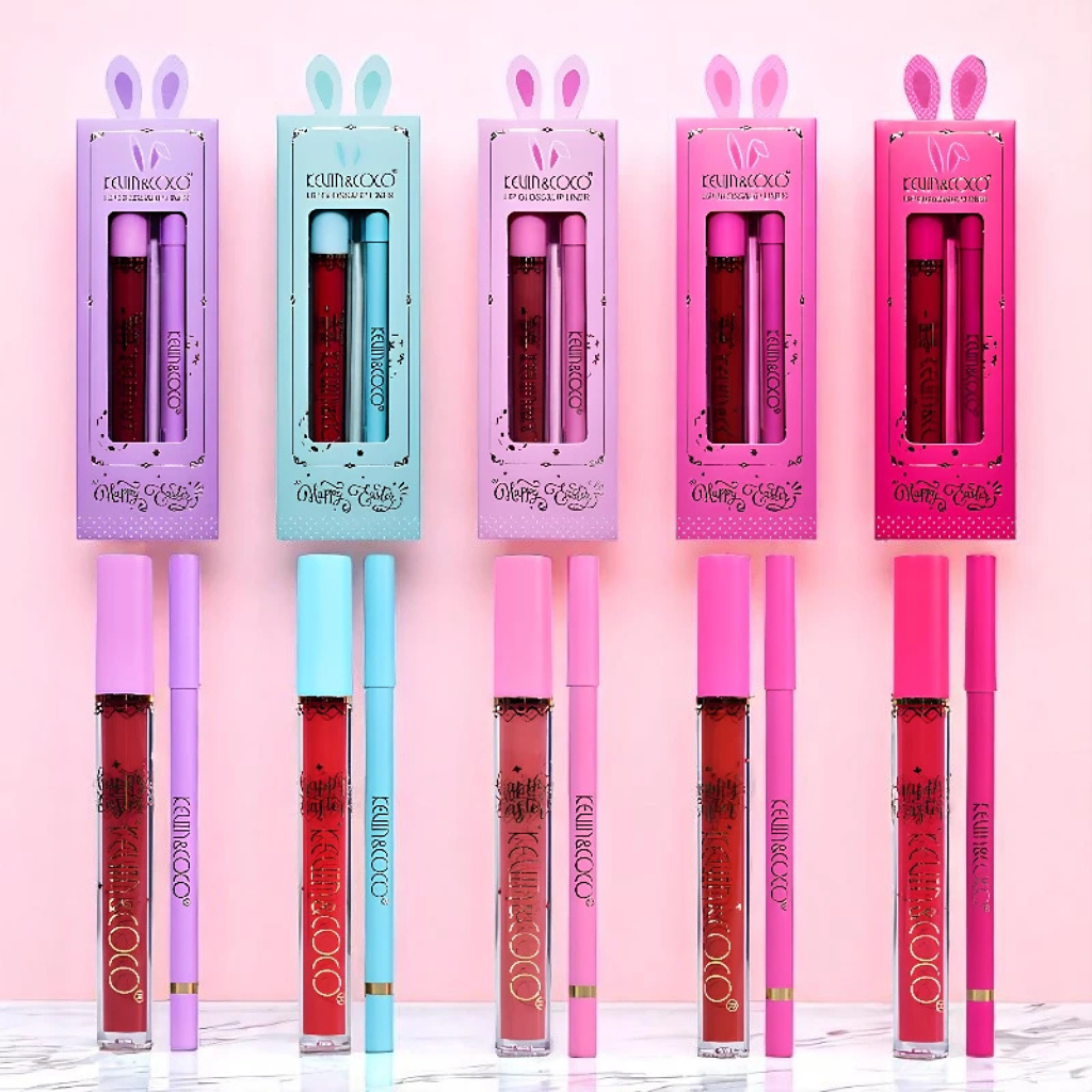 Kevin & Coco - Kit Gloss + Crayon Contour Happy Easter